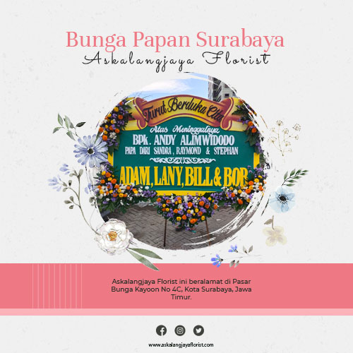 Jual Bunga Papan Surabaya